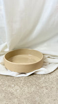 Load image into Gallery viewer, Natural Handmade Ceramic Dog Bowl