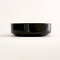 Load image into Gallery viewer, Black Handmade Ceramic Dog Bowl