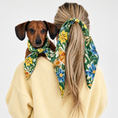 Load image into Gallery viewer, Twilly Cotton Scarf | Retro Floral