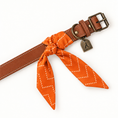 Load image into Gallery viewer, Twilly Cotton Scarf | Dotted Rust