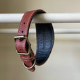 Load image into Gallery viewer, Tobacco Brown Leather Dog Collar