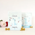 Load image into Gallery viewer, Gizzls Happy Gut dog treats in 200 g and 100 g pouches