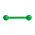 Load image into Gallery viewer, Green PlayBuddy Twizzoo rubber tug and fetch dog toy