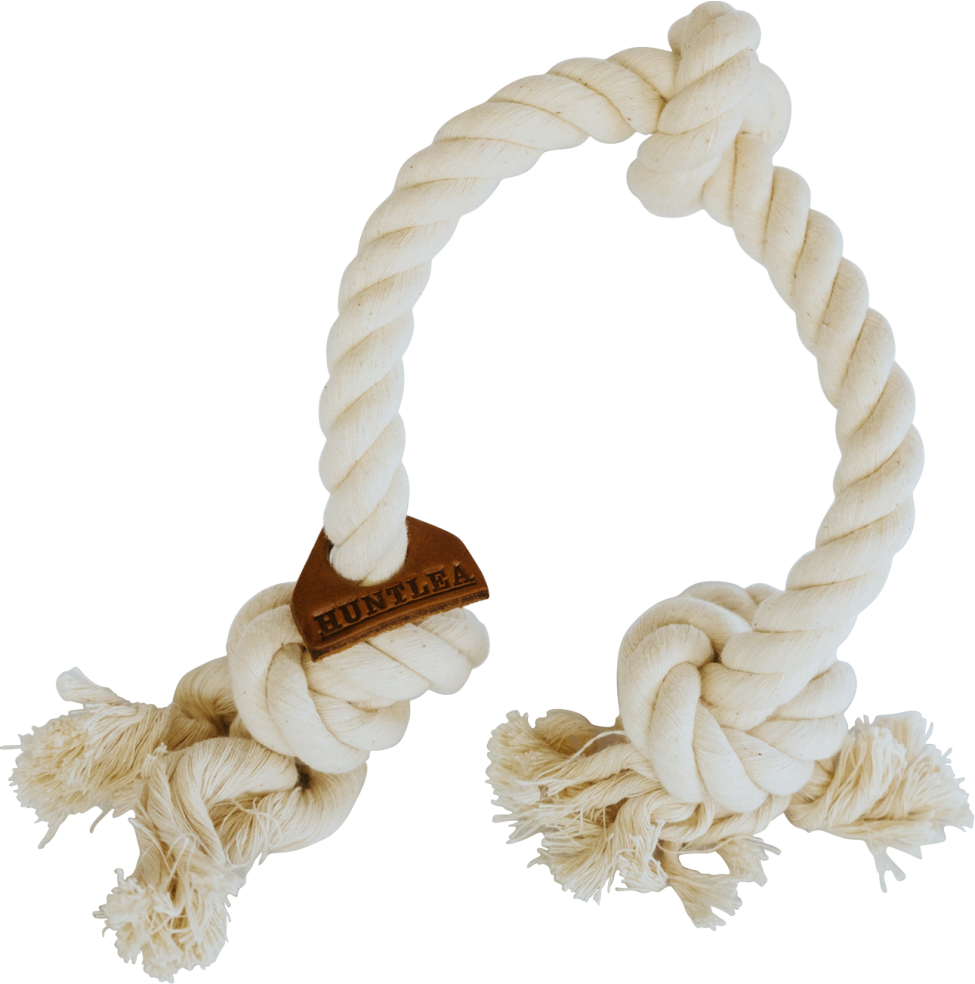 Knotted Dog Rope Huntlea 3 Knot Dog Rope Toy – GINNABELLE'S