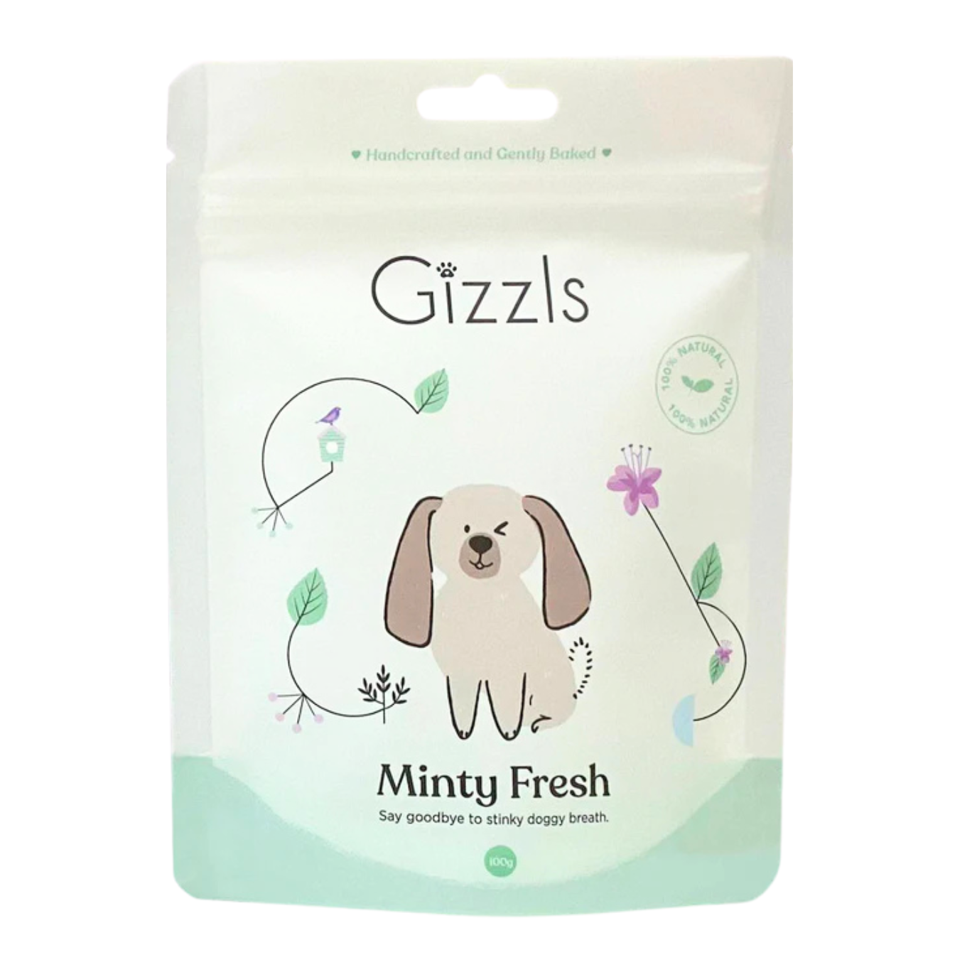 Minty Fresh Peanut Butter & Mint Dog Treats