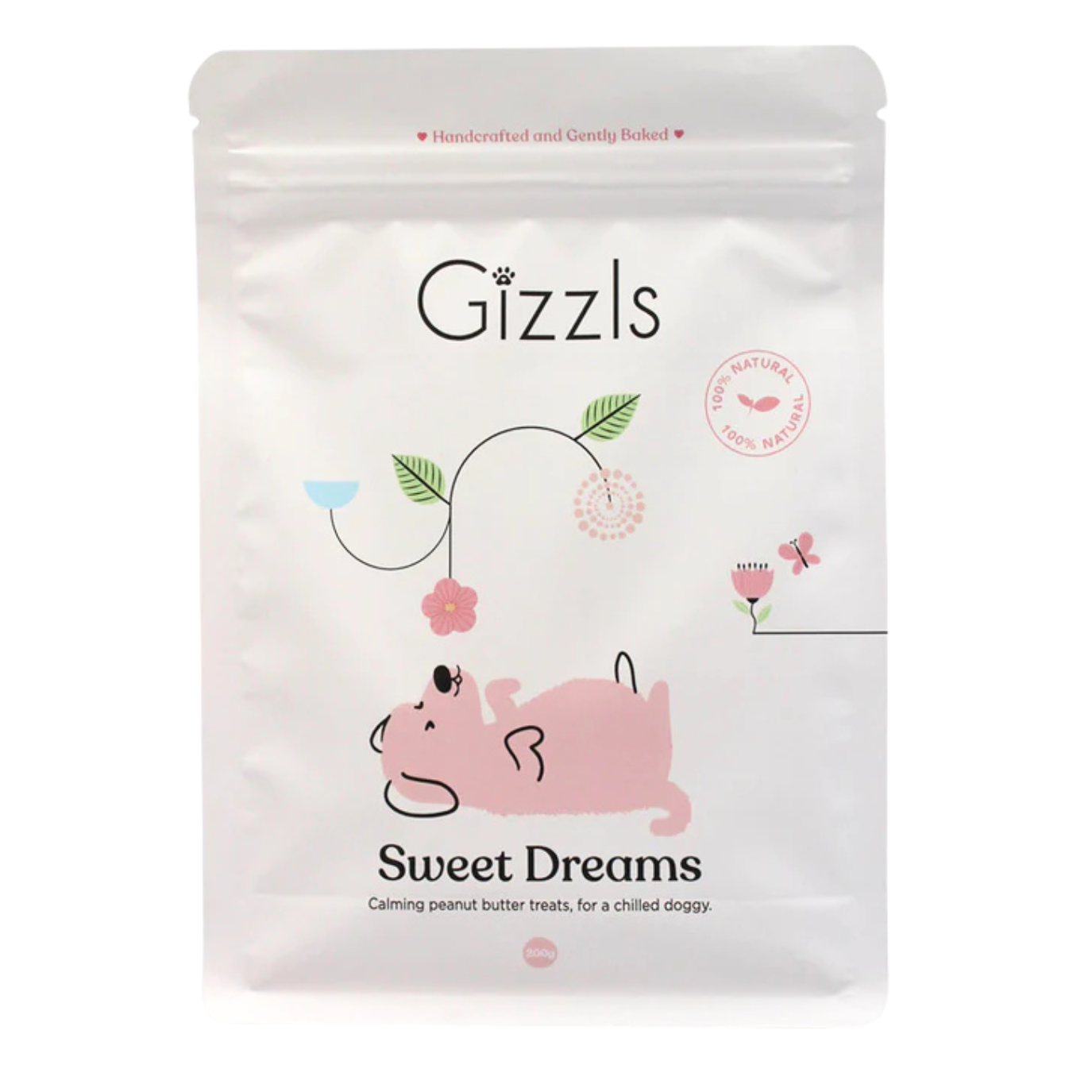 Sweet Dreams Peanut Butter & Chamomile Dog Treats