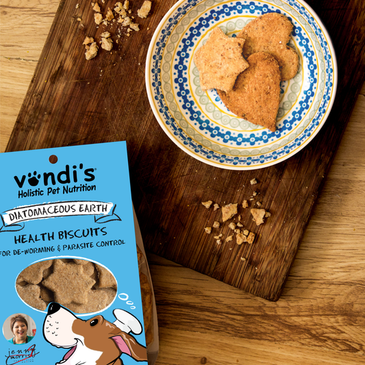 Diatomaceous Earth Biscuits | Natural Deworming & Digestion