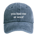 Load image into Gallery viewer, "You Had Me At Woof" Cap
