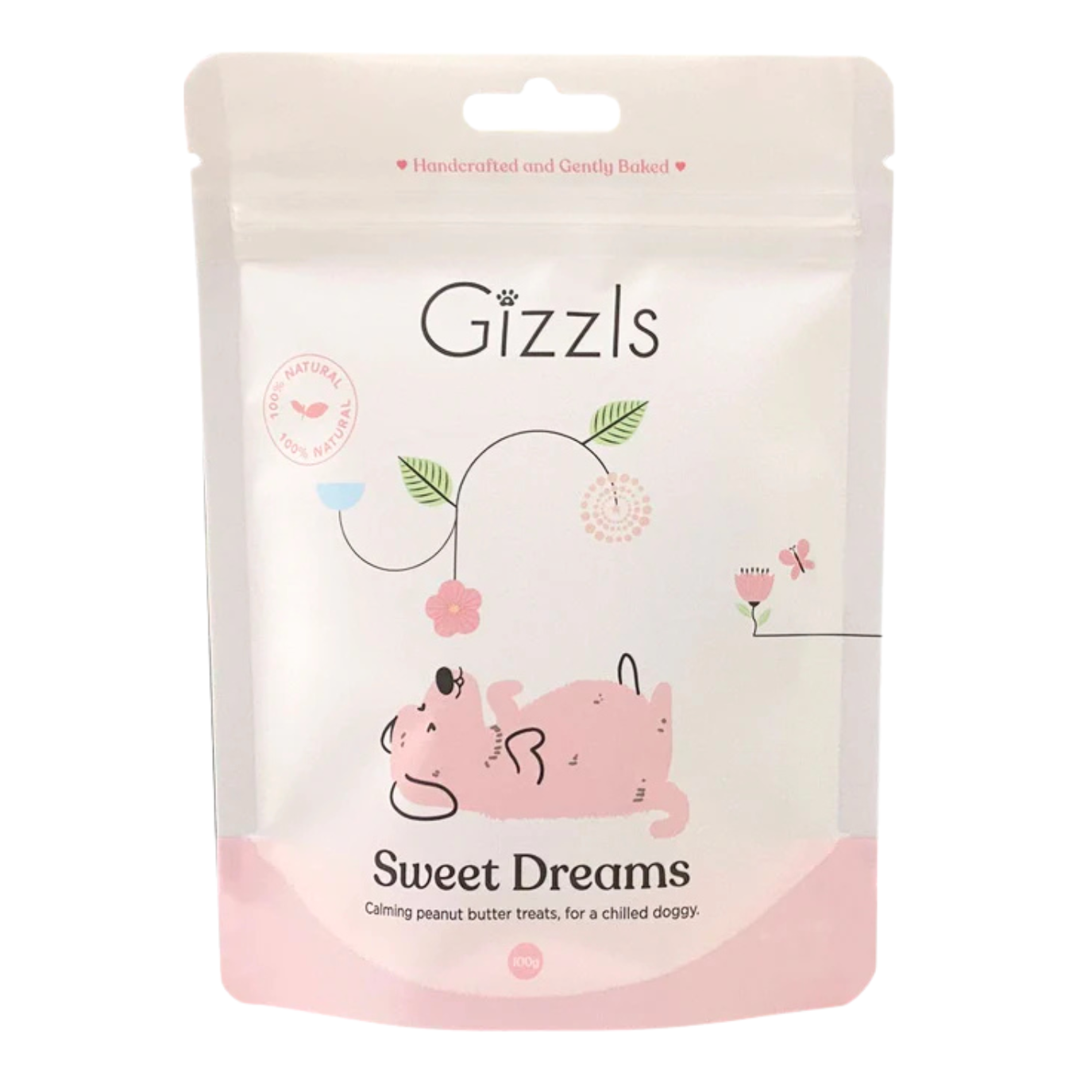 Sweet Dreams Peanut Butter & Chamomile Dog Treats