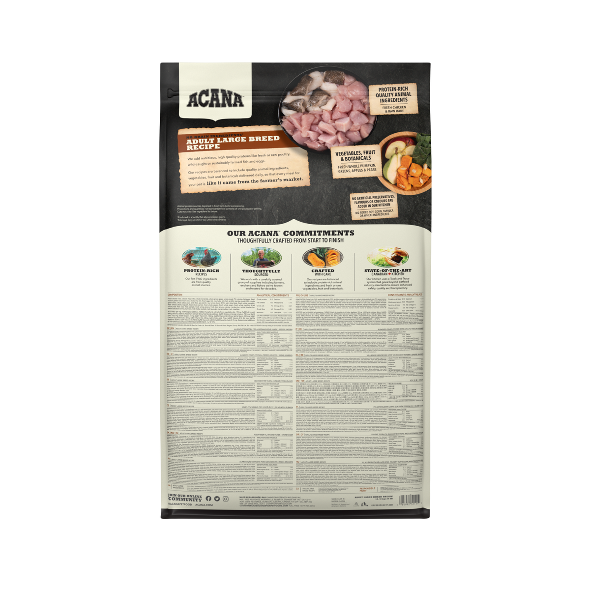 ACANA Adult Large Breed Recipe Dry Dog Food