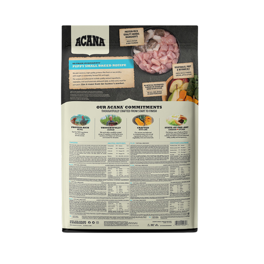 ACANA Puppy Small Breed Recipe Dry Dog Food