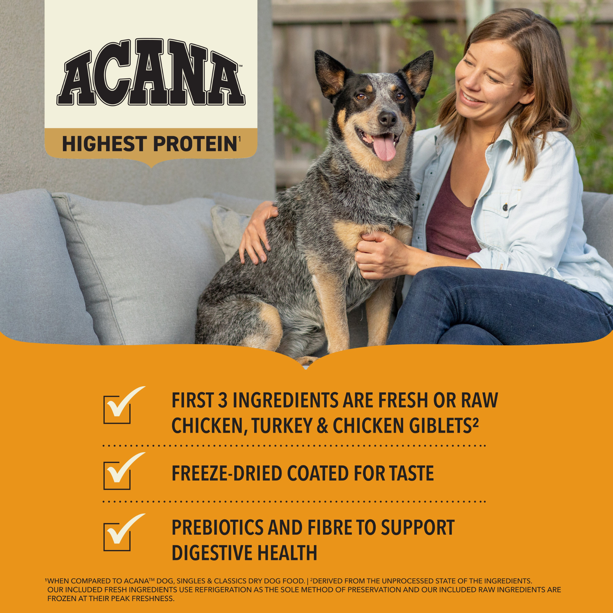 ACANA Wild Prairie Highest Protein Dry Dog Food