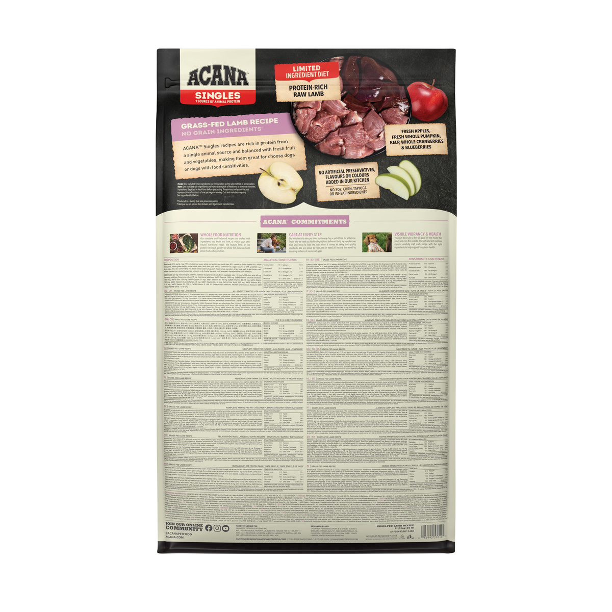 ACANA Singles Grass-Fed Lamb