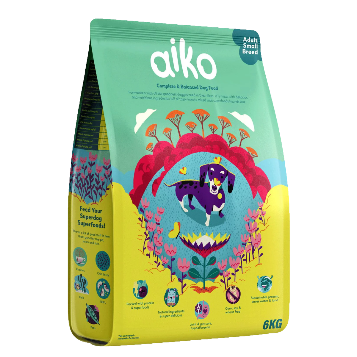 Aiko Adult Dry Dog Food | Small Breeds