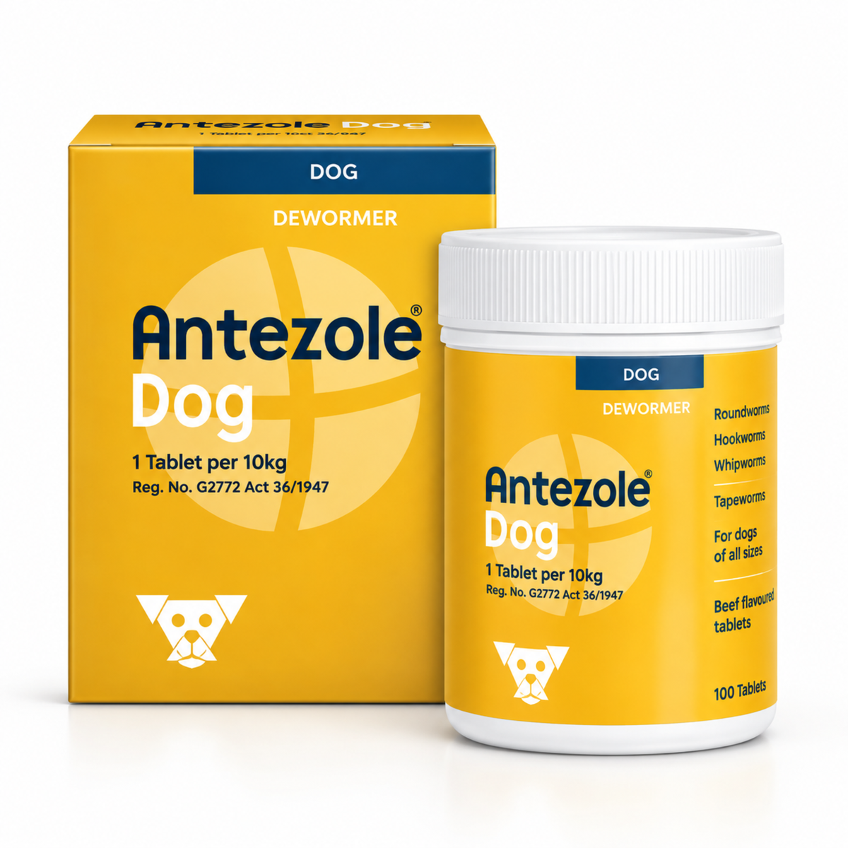 Antezole Deworming Tablets for Dogs