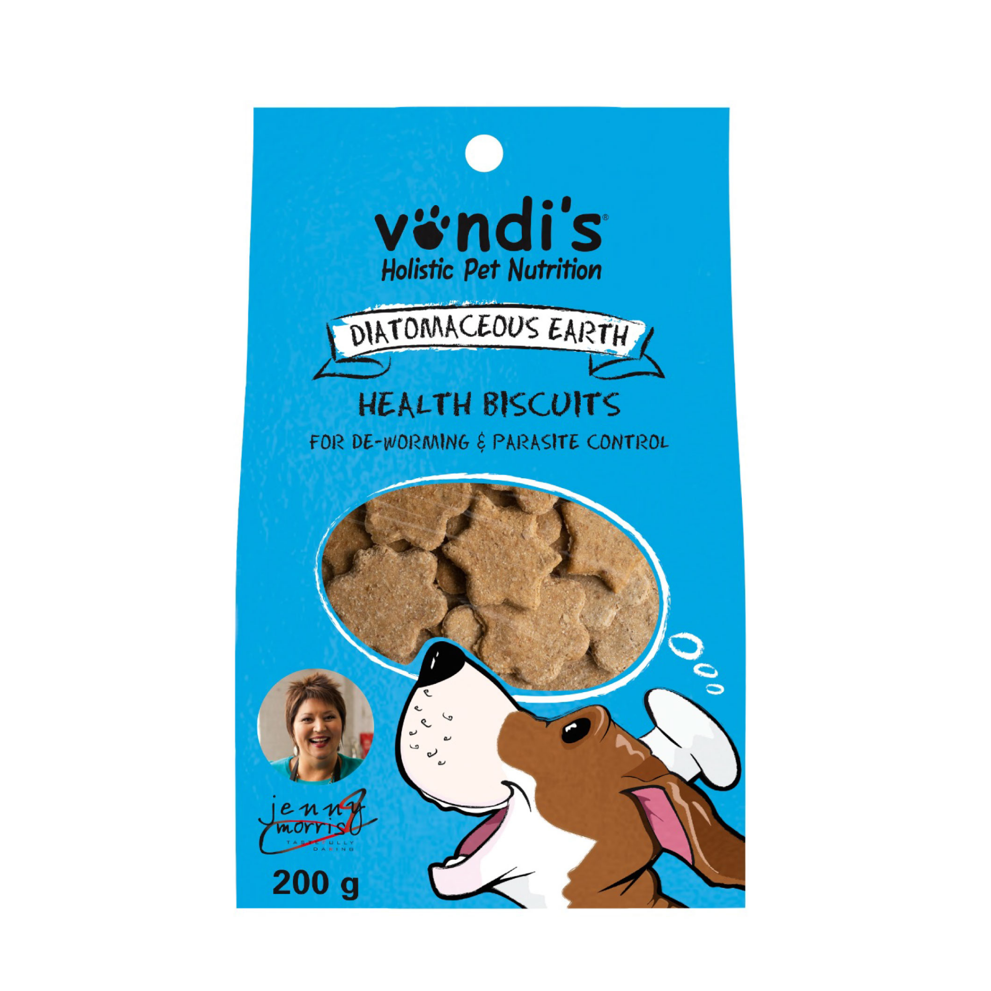 Diatomaceous Earth Biscuits | Natural Deworming & Digestion