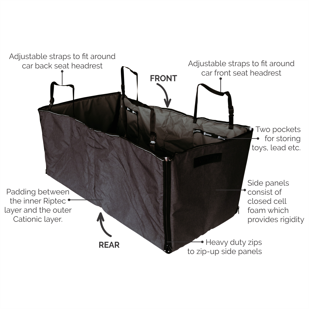 Deluxe Car Back Seat Protector