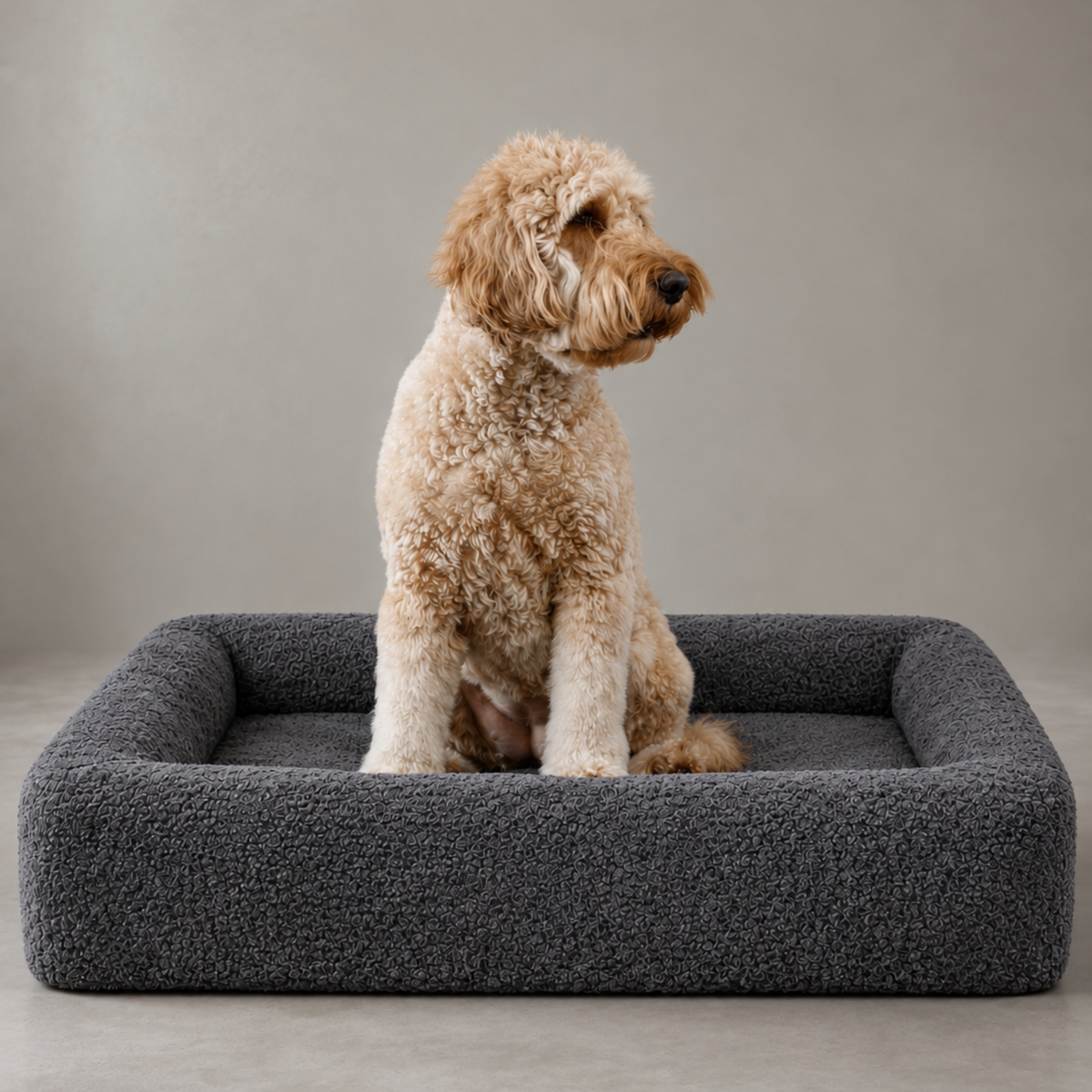 Bambi Bouclé Bed
