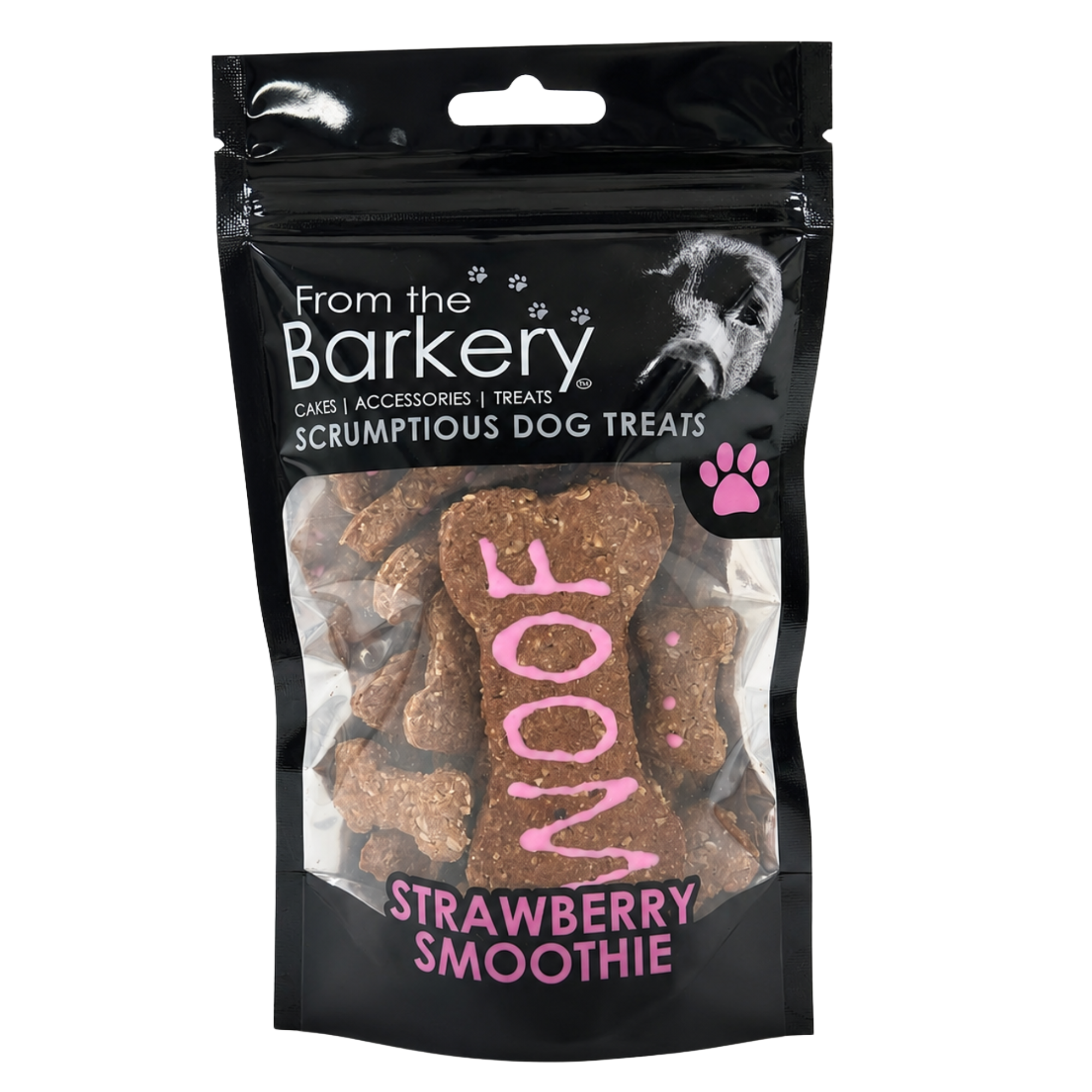 Strawberry Dog Biscuits | 100 g