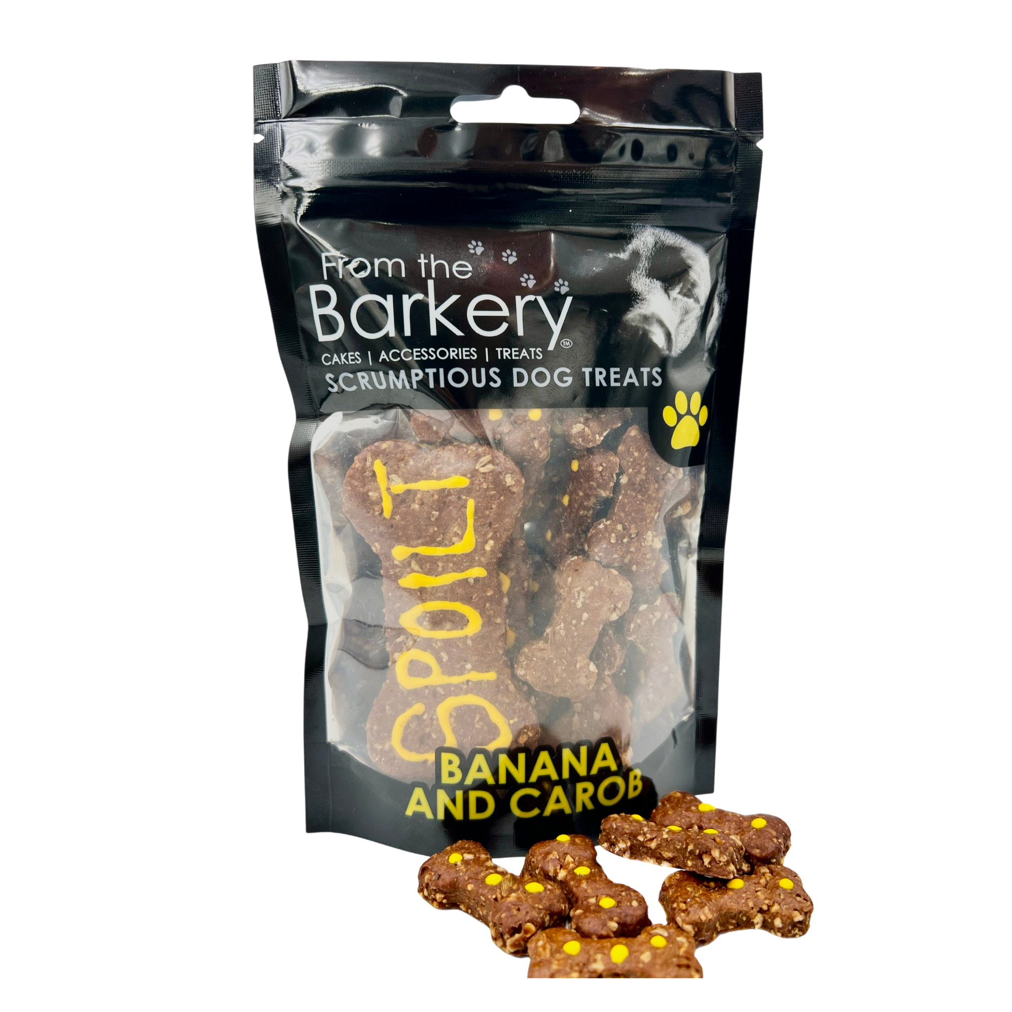 Banana & Carob Dog Biscuits | 100 g