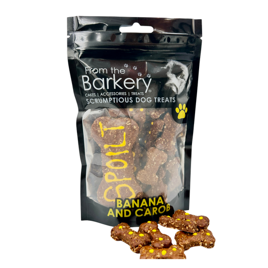 Banana & Carob Dog Biscuits | 100 g