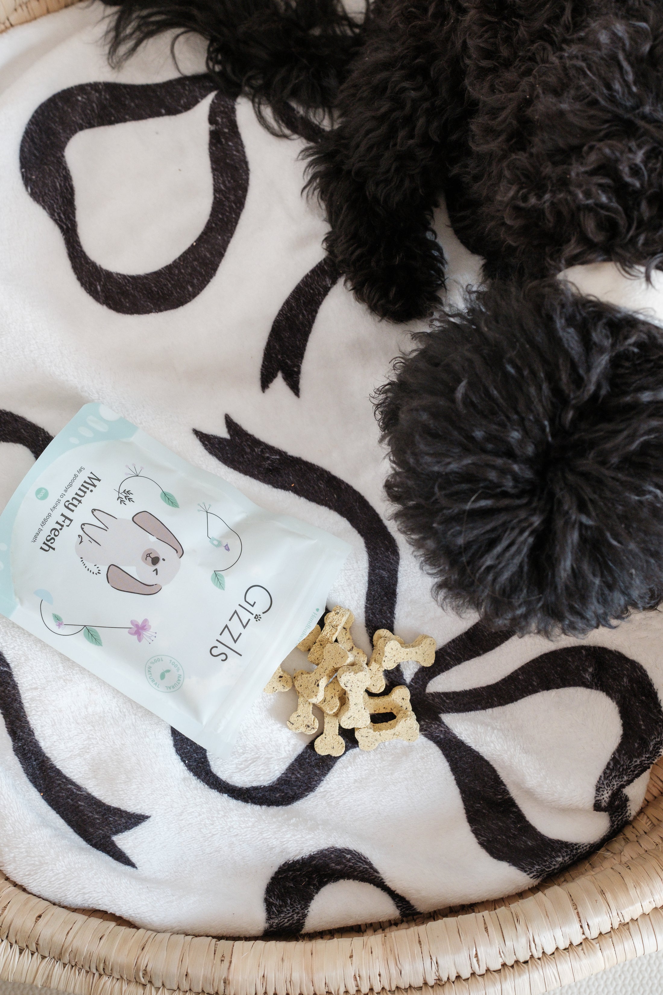 Minty Fresh Peanut Butter & Mint Dog Treats