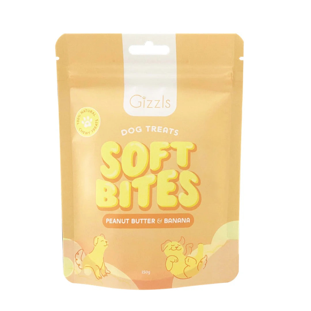 Peanut Butter & Banana Soft Dog Treats