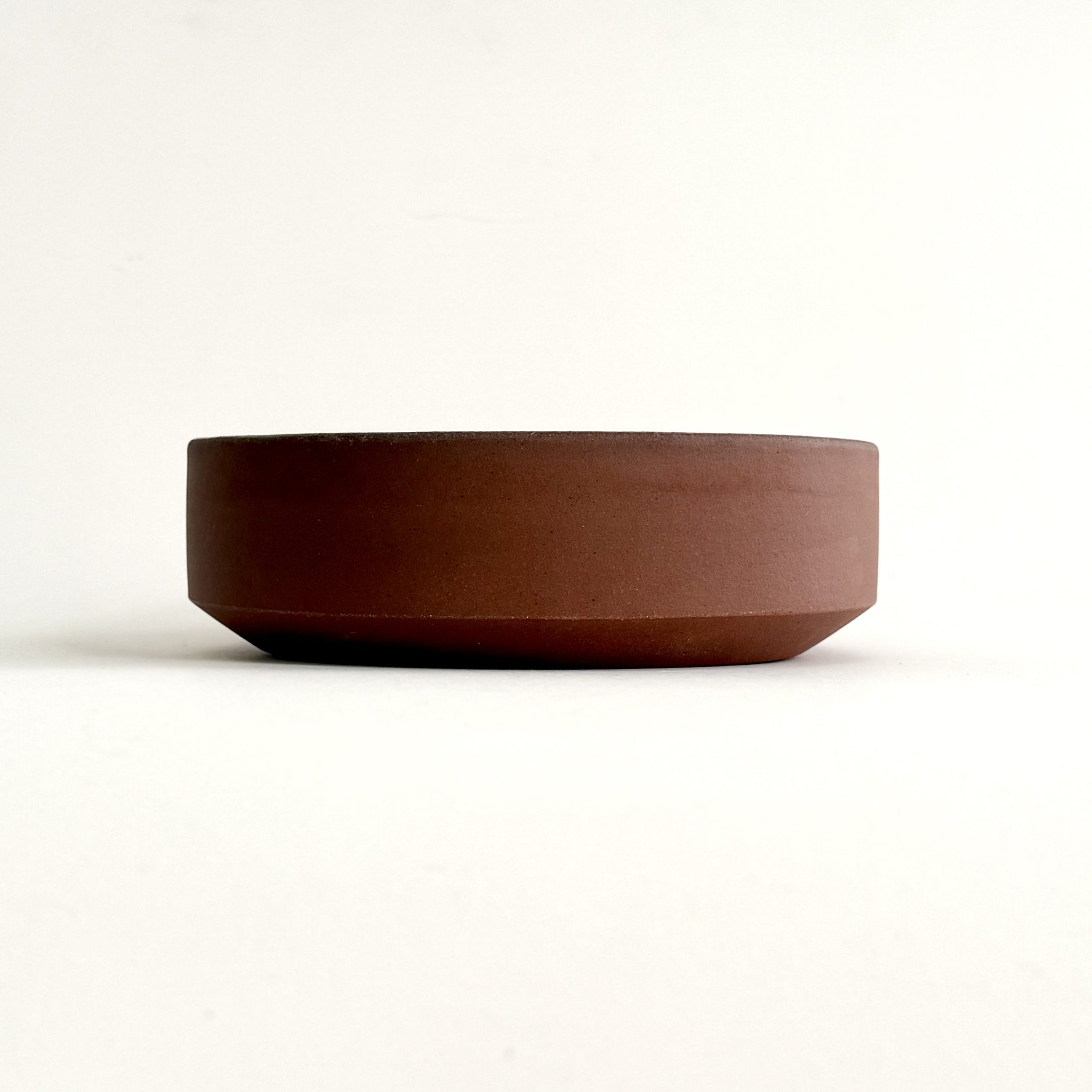 Terracotta Handmade Ceramic Dog Bowl