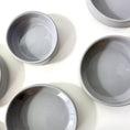 Load image into Gallery viewer, Grey Handmade Ceramic Dog Bowl
