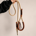 Load image into Gallery viewer, Leather & Rope Handle Lead
