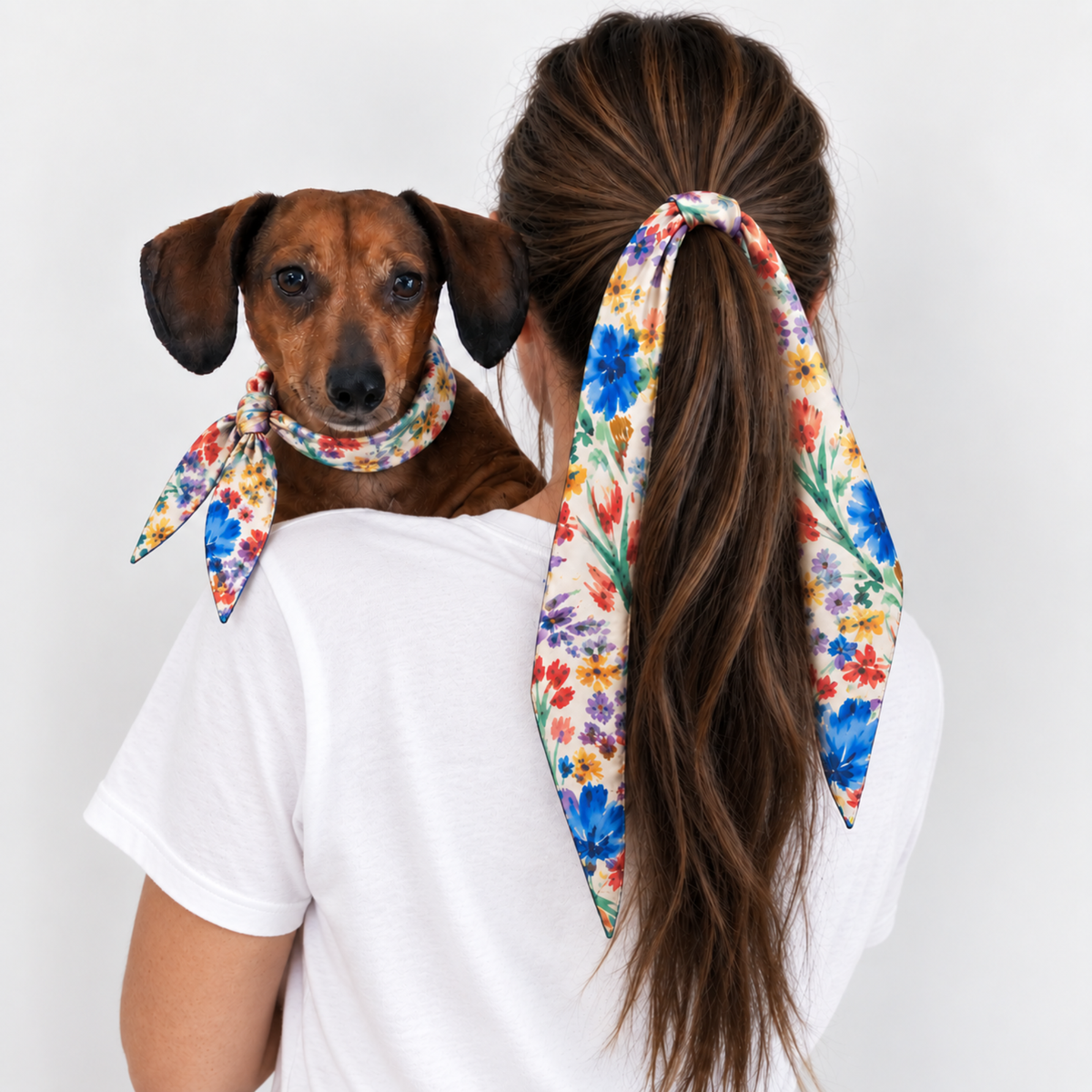 Twilly Cotton Scarf | Monet