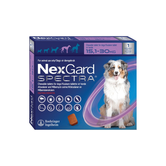 NexGard Spectra Flea, Tick & Worm Chew for Dogs