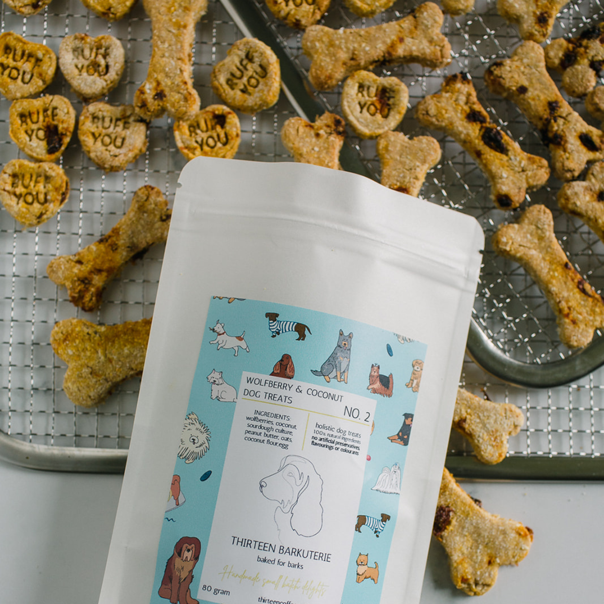 Wolfberry & Coconut Dog Treats