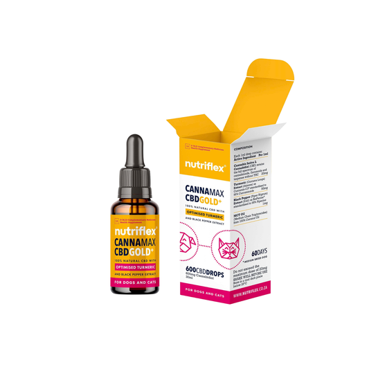 NutriFlex CannaMax Gold CBD Oil for Dogs & Cats 600 mg