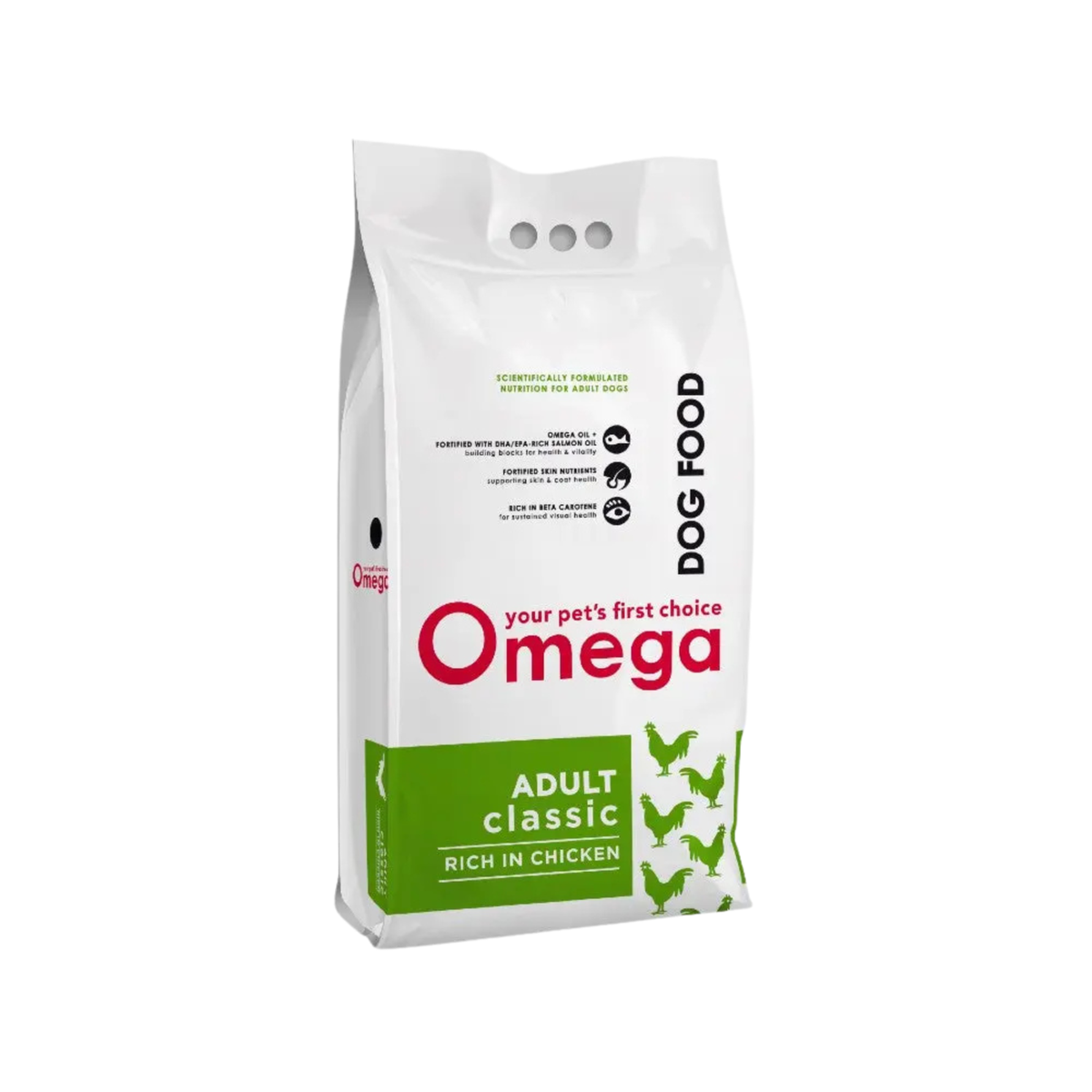 Omega Adult Classic Rich Chicken Dry Dog Food