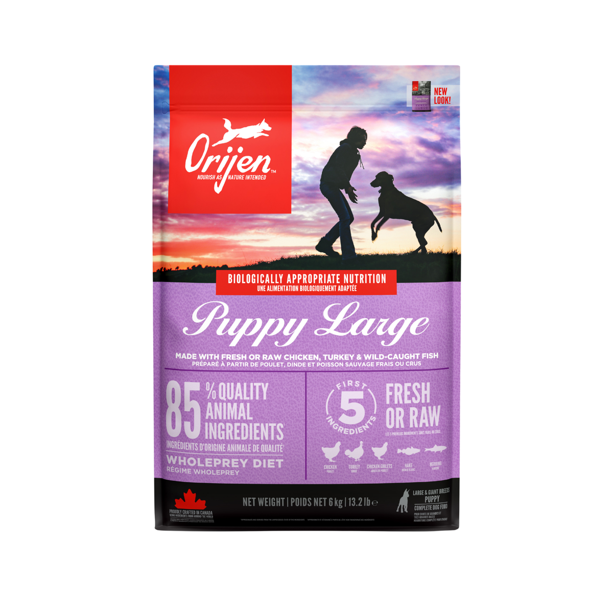 ORIJEN Puppy Large Breed Dry Dog Food