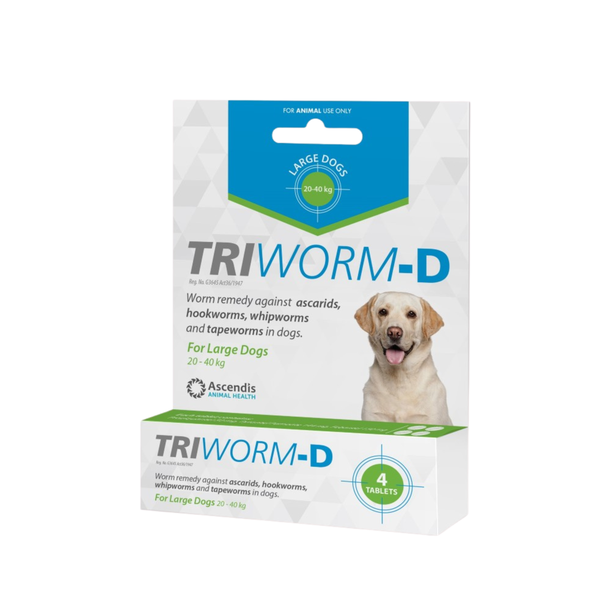 Triworm-D Broad-Spectrum Dewormer for Dogs