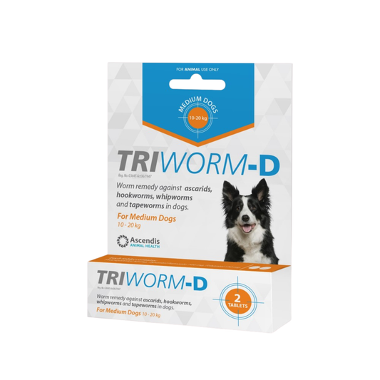 Triworm-D Broad-Spectrum Dewormer for Dogs