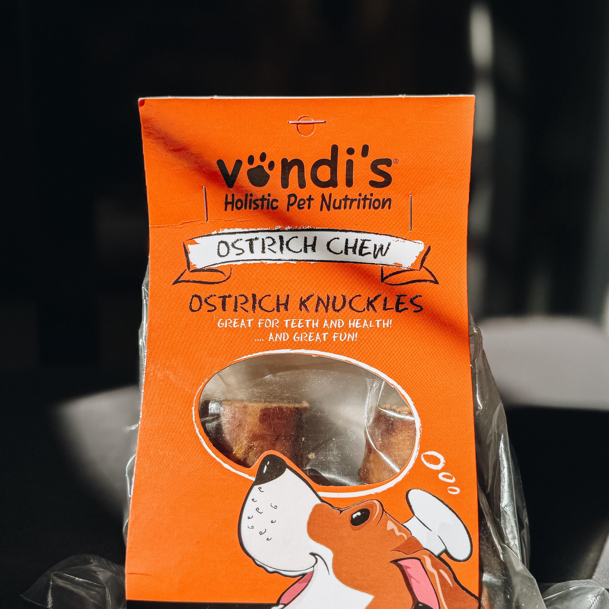 Ostrich Knuckle Dog Chews