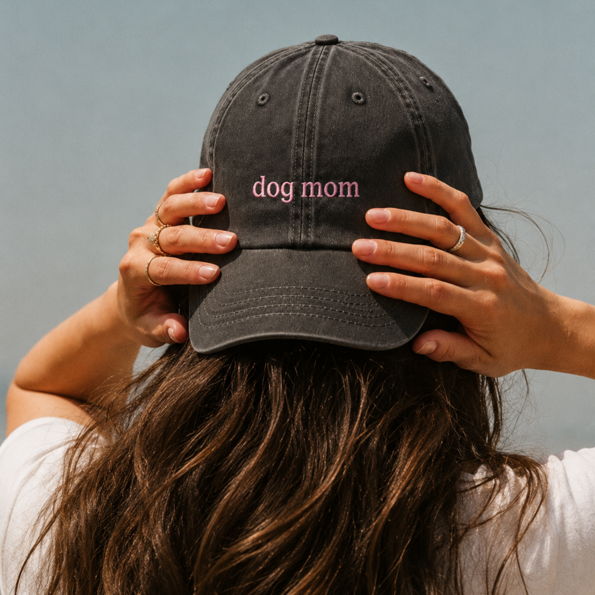 "Dog Mom" Cap