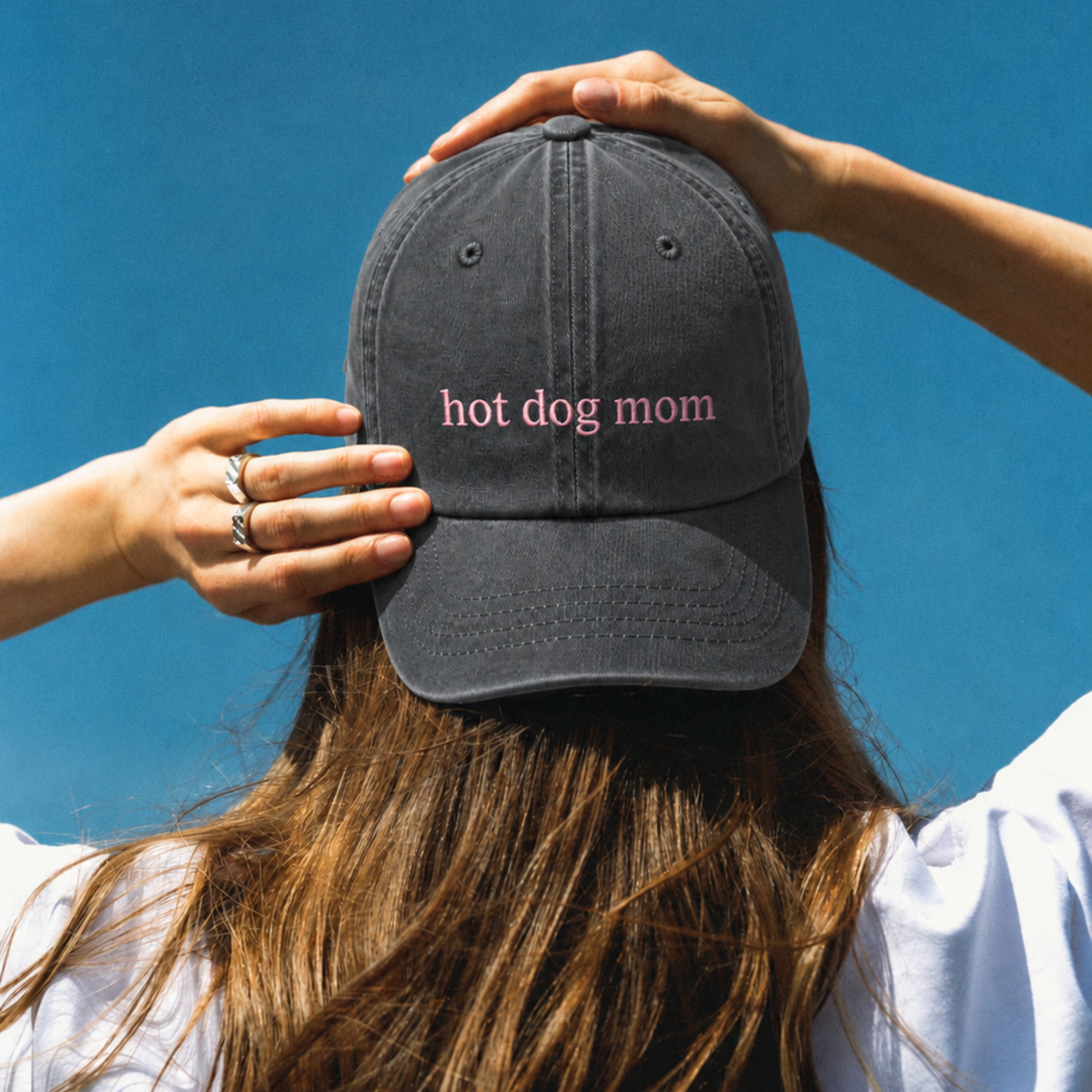 "Hot Dog Mom" Cap
