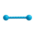 Load image into Gallery viewer, Blue PlayBuddy Twizzoo rubber tug and fetch dog toy
