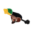Load image into Gallery viewer, Zugo Quackshot launchable duck plush dog toy with bungee rope

